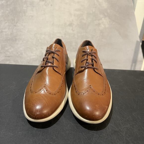 Cole Haan Grand Troy Wingtip Men\'s 10 Brown C33192 Casual Dress Shoes main image 8